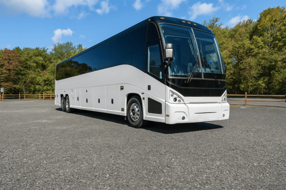Charter Bus Rental New Brunswick 56 Passenger Charter Bus